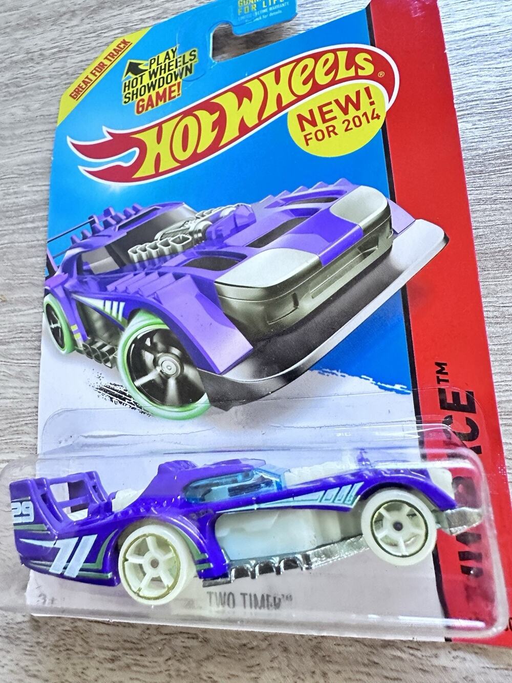 2014 Night Storm Hot Wheels HW Two Timer 190/250 New H26